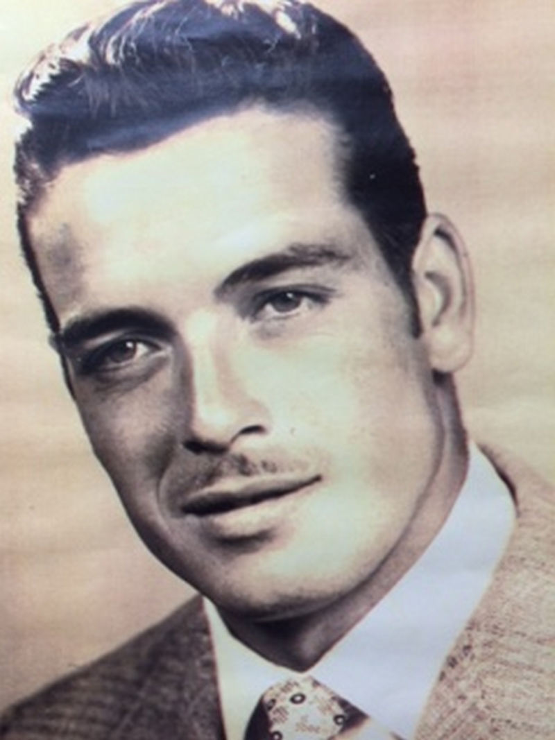 Dad in his Clark Gable years